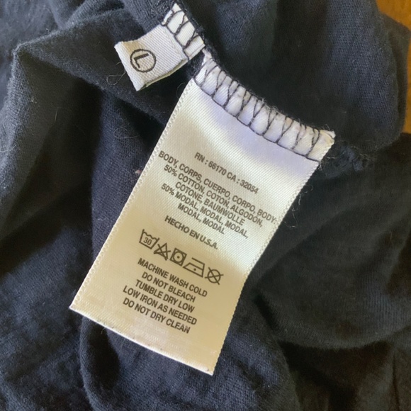 T. La Navy Tunic, Large - Picture 9 of 10